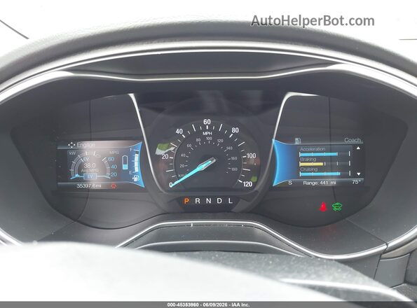 3FA6P0UUXJR243535 2018 FORD FUSION HYBRID White Вид задніх сидінь