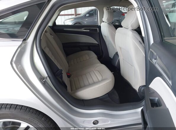 3FA6P0UUXJR258083 2018 FORD FUSION HYBRID Silver VIN sticker view