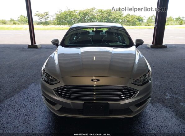 3FA6P0UUXJR258083 2018 FORD FUSION HYBRID Silver 