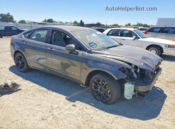 3FA6P0UUXJR261663 2018 FORD FUSION Gray წინა მარჯვენა