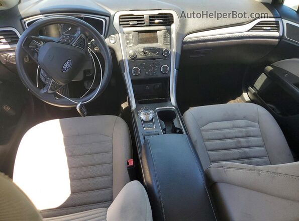 3FA6P0UUXJR261663 2018 FORD FUSION Gray წინა პანელის ხედი