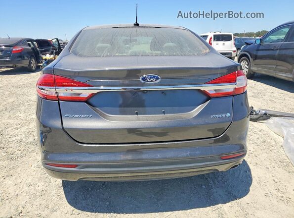 3FA6P0UUXJR261663 2018 FORD FUSION Gray უკანა ხედი