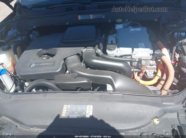 3FA6P0UUXJR271352 2018 FORD FUSION HYBRID Серый Вид сзади