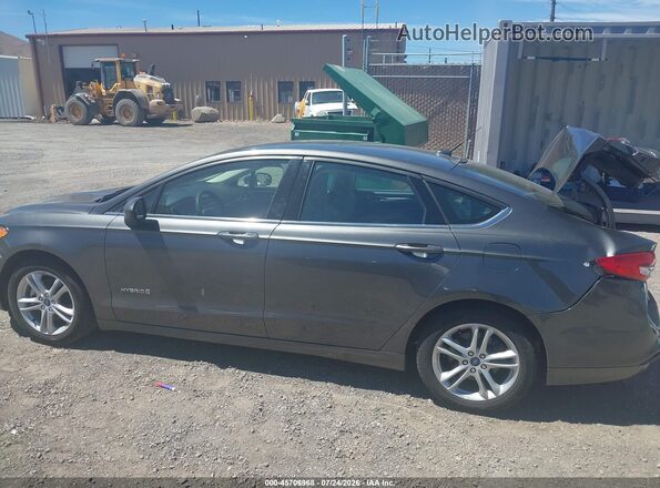 3FA6P0UUXJR271352 2018 FORD FUSION HYBRID Серый Панорамный вид салона 360°
