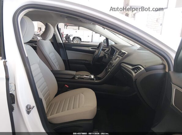 3FA6P0UUXJR278916 2018 FORD FUSION HYBRID White Սալոնի դիմացի տեսք