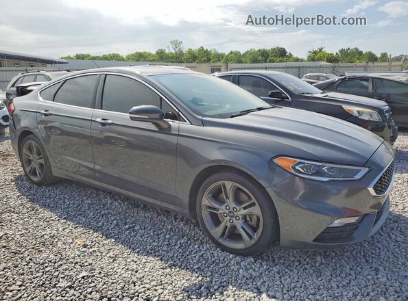 3FA6P0VP0HR193182 2017 FORD FUSION Charcoal Front right
