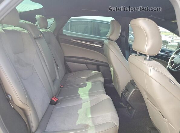 3FA6P0VP0HR193182 2017 FORD FUSION Charcoal Rear seats view