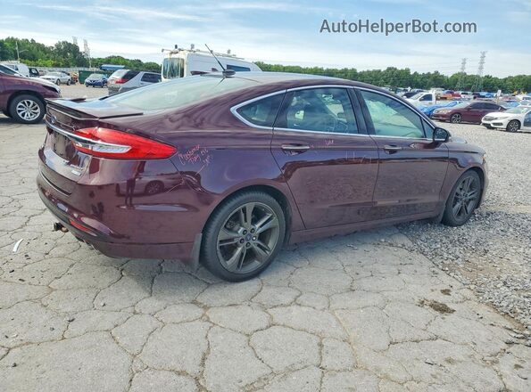 3FA6P0VP0HR331643 2017 FORD FUSION Burgundy უკანა მარჯვენა