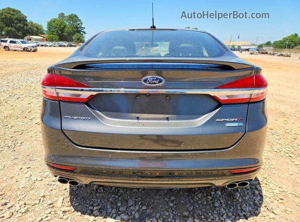 3FA6P0VP1HR294425 2017 FORD FUSION Gray Հետևի տեսք