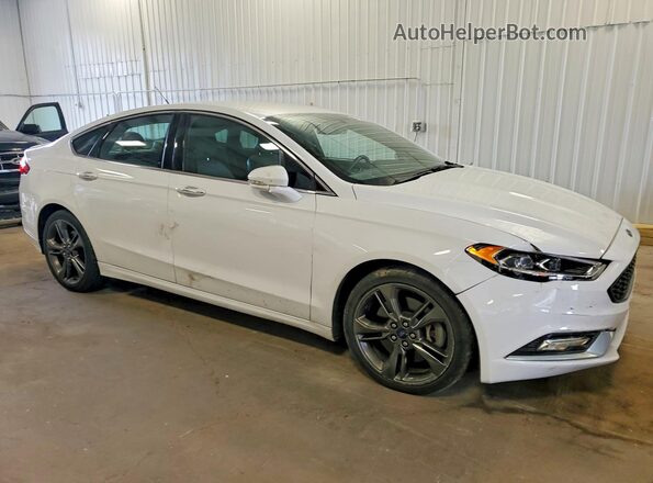 3FA6P0VP2HR195368 2017 FORD FUSION White Передня права чверть
