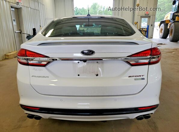 3FA6P0VP2HR195368 2017 FORD FUSION White Вид ззаду