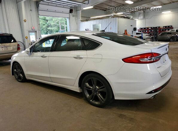 3FA6P0VP2HR195368 2017 FORD FUSION White Задня ліва чверть