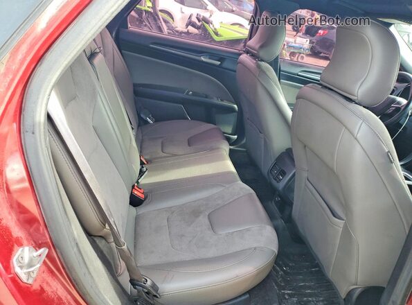 3FA6P0VP2HR249378 2017 FORD FUSION Красный Вид задних сидений
