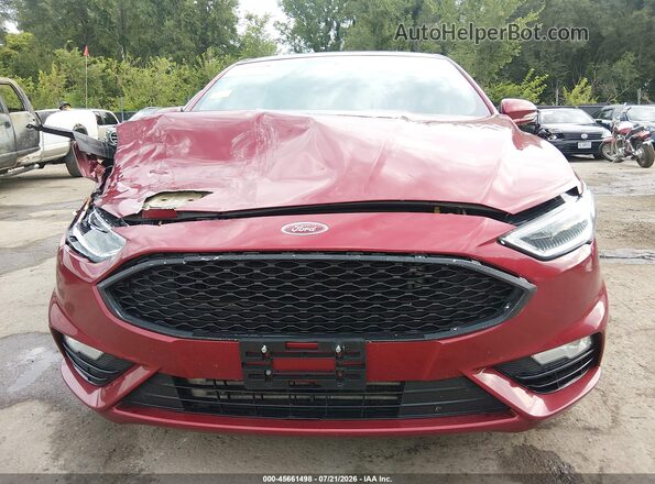 3FA6P0VP4HR176918 2017 FORD FUSION Red Vista frontal