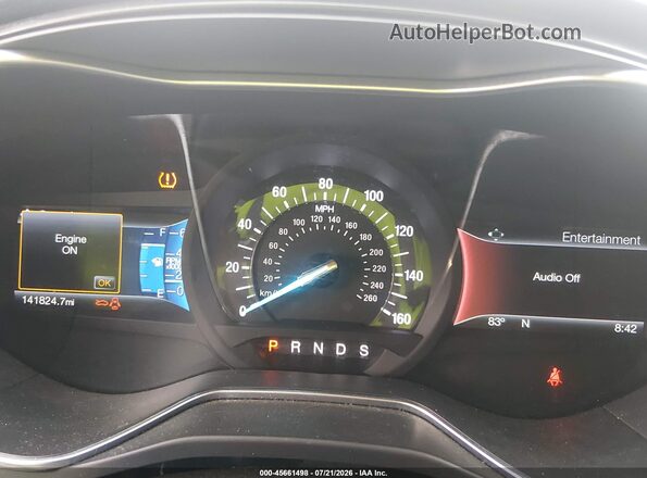 3FA6P0VP4HR176918 2017 FORD FUSION Red Vista de los asientos traseros