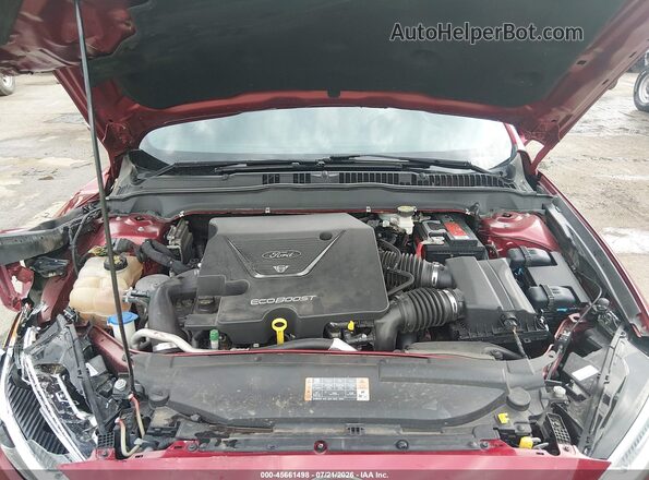 3FA6P0VP4HR176918 2017 FORD FUSION Red Vista trasera