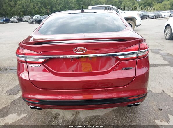 3FA6P0VP4HR176918 2017 FORD FUSION Red 