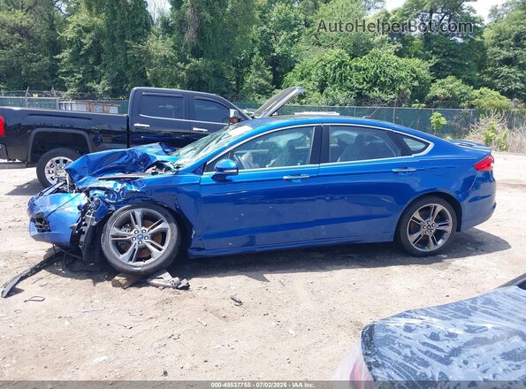 3FA6P0VP5HR211613 2017 FORD FUSION Blue 