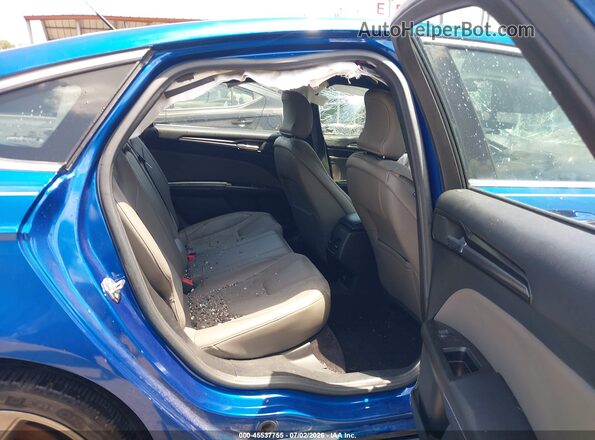 3FA6P0VP5HR211613 2017 FORD FUSION Blue Vista de la etiqueta del VIN