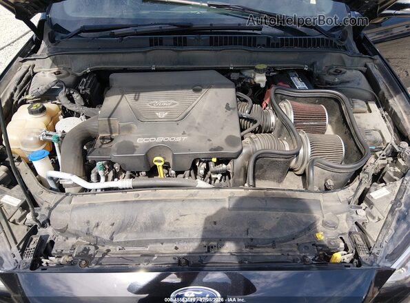 3FA6P0VP5HR298638 2017 FORD FUSION Черный Вид сзади