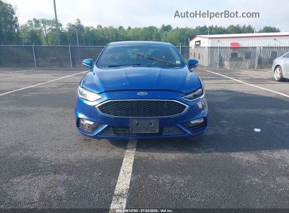 3FA6P0VP9HR219827 2017 FORD FUSION Blue Սարքավորումների վահանակի տեսք
