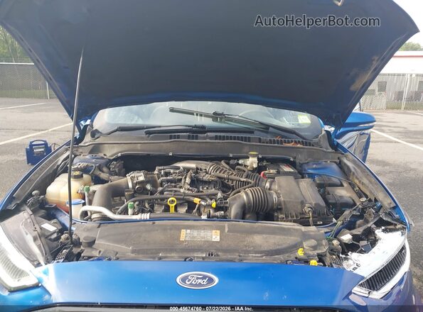 3FA6P0VP9HR219827 2017 FORD FUSION Blue Հետևի տեսք