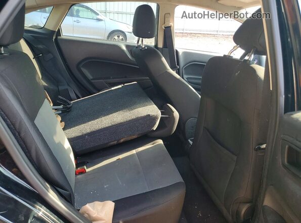 3FADP4AJ0GM205987 2016 FORD FIESTA Black Vista de los asientos traseros