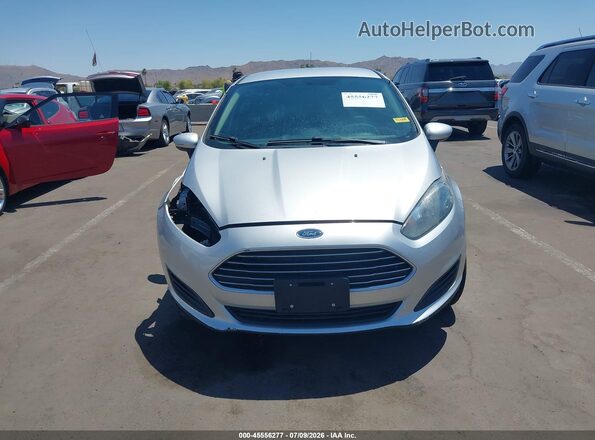3FADP4AJ0HM147641 2017 FORD FIESTA Silver Вид щитка приладів