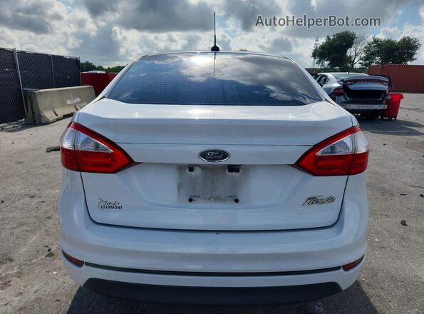 3FADP4AJ0HM152810 2017 FORD FIESTA Белый Вид сзади