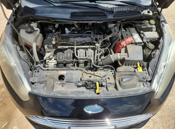 3FADP4AJ0JM139111 2018 FORD FIESTA Black Սալոնի հետևի տեսք