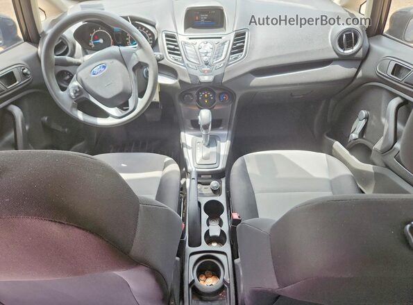 3FADP4AJ0JM139111 2018 FORD FIESTA Black Առջևի վահանակի տեսք
