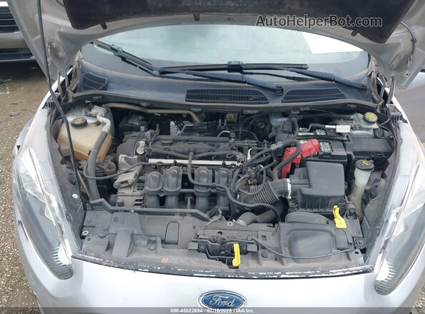 3FADP4AJ1HM156249 2017 FORD FIESTA Silver Rear view