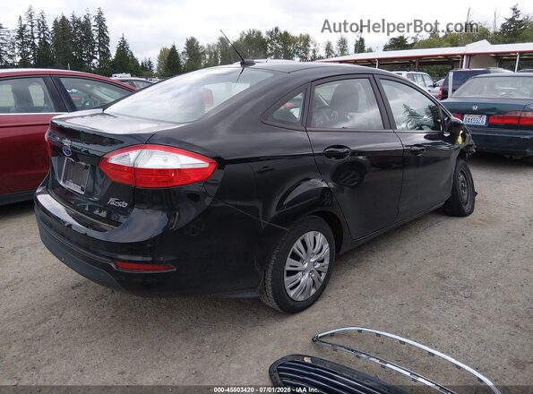 3FADP4AJ2JM103954 2018 FORD FIESTA Черный Задняя правая четверть