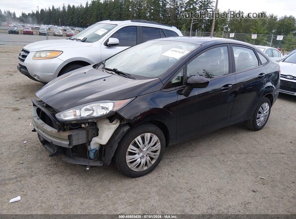 3FADP4AJ2JM103954 2018 FORD FIESTA Черный Передняя левая четверть