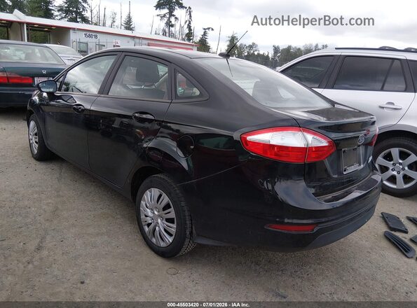 3FADP4AJ2JM103954 2018 FORD FIESTA Черный Задняя левая четверть