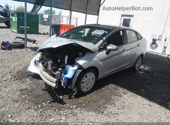 3FADP4AJ2JM139661 2018 FORD FIESTA Silver წინა მარცხენა ხედი სამი მეოთხედიდან