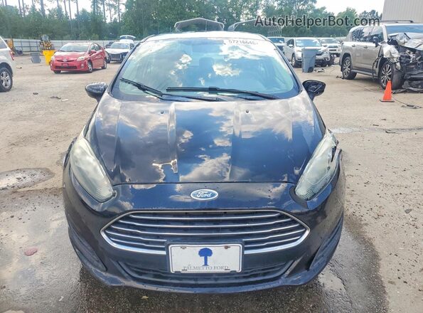 3FADP4AJ3JM103364 2018 FORD FIESTA Black Вид спереду