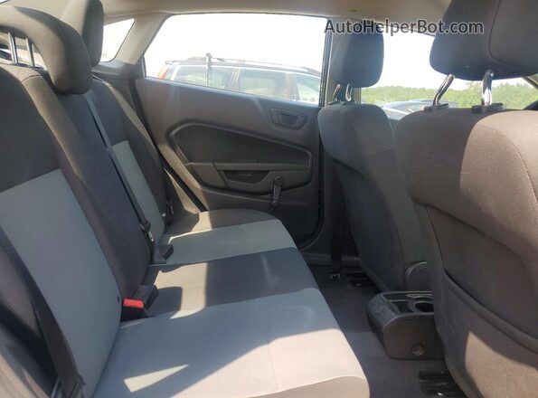 3FADP4AJ3JM103364 2018 FORD FIESTA Black Вид задніх сидінь