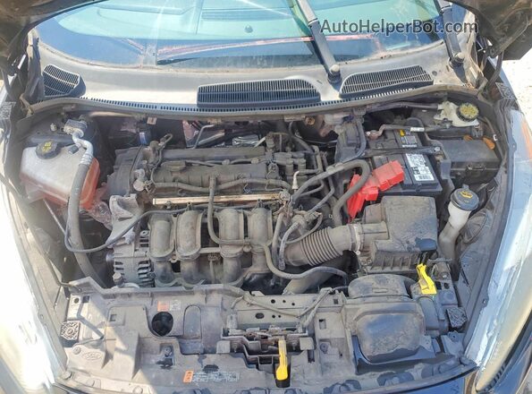 3FADP4AJ3JM103364 2018 FORD FIESTA Black Вид задньої частини салону