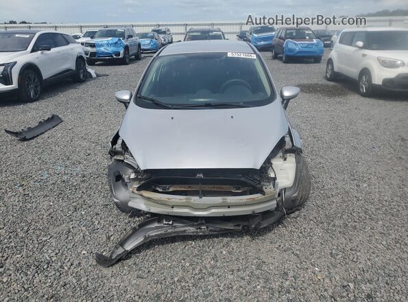 3FADP4AJ3JM135876 2018 FORD FIESTA Silver წინა ხედი