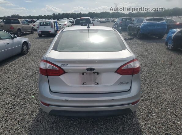 3FADP4AJ3JM135876 2018 FORD FIESTA Silver უკანა ხედი