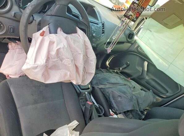 3FADP4AJ3JM143055 2018 FORD FIESTA Silver Առջևի վահանակի տեսք