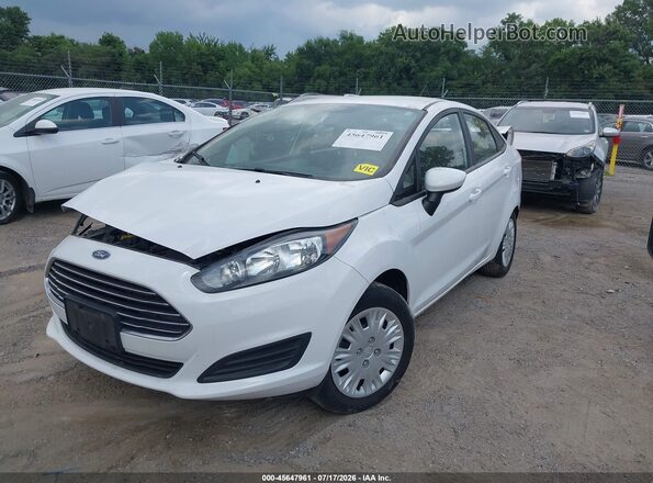 3FADP4AJ4HM128770 2017 FORD FIESTA White წინა მარცხენა ხედი სამი მეოთხედიდან