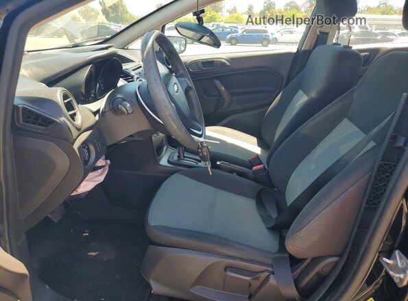 3FADP4AJ4HM170498 2017 FORD FIESTA Black Widok wnętrza z przodu