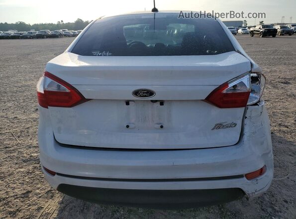 3FADP4AJ4JM104393 2018 FORD FIESTA White Widok z tyłu