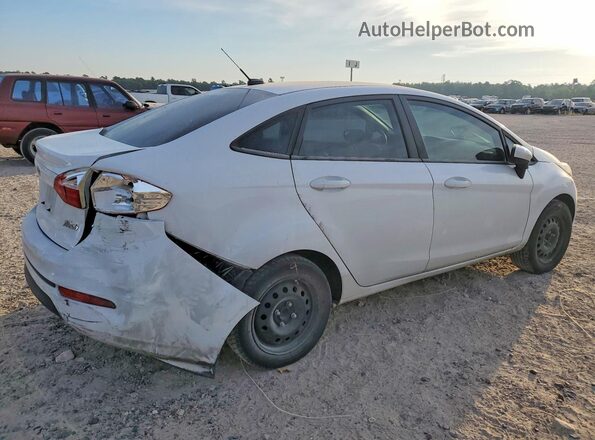 3FADP4AJ4JM104393 2018 FORD FIESTA White Tył prawy