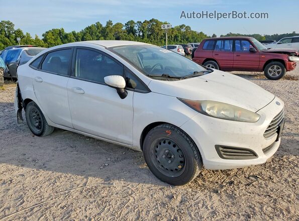 3FADP4AJ4JM104393 2018 FORD FIESTA White Przód prawy