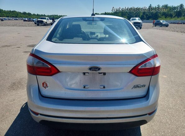 3FADP4AJ4JM143243 2018 FORD FIESTA Silver უკანა ხედი
