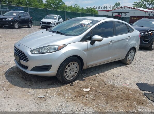 3FADP4AJ4KM101396 2019 FORD FIESTA Silver Przód lewy