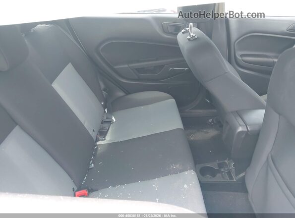3FADP4AJ4KM101396 2019 FORD FIESTA Silver Widok naklejki z numerem VIN